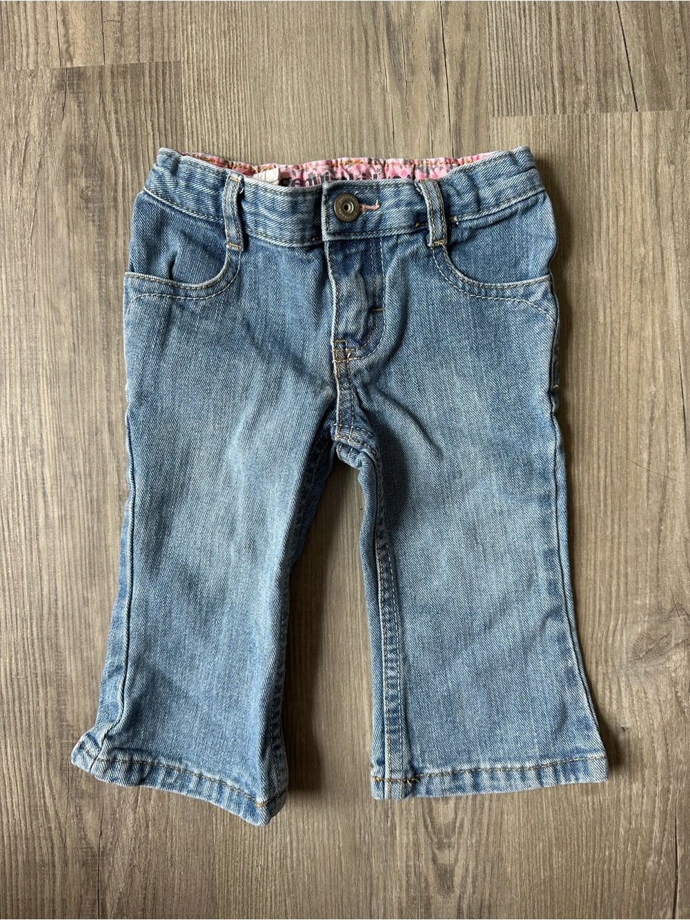 Genuine Kids by Oshkosh Denim Jeans - Light Blue 12m
